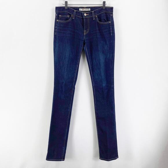 J BRAND DENIM Dark Wash Blue Bootcut Jeans Size 27 - Picture 1 of 8